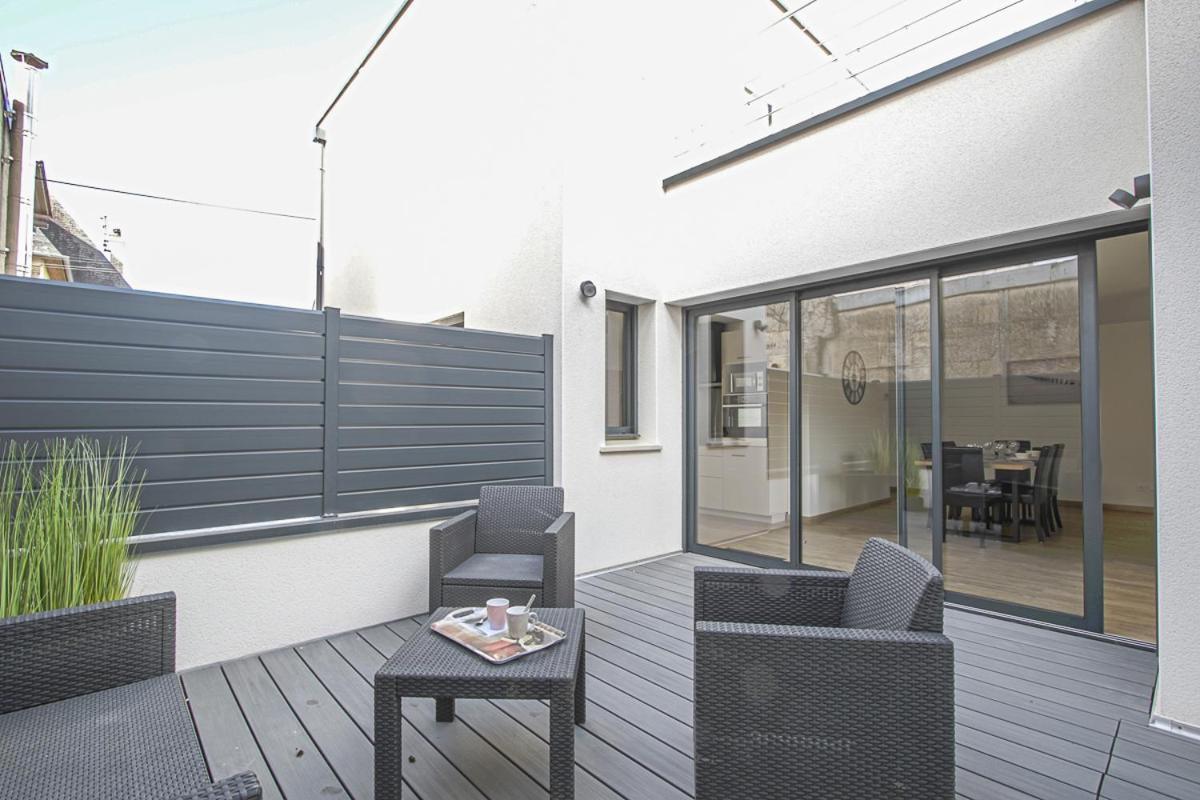 Quijote, Maison Moderne Avec Terrasse A Caen Eksteriør bilde