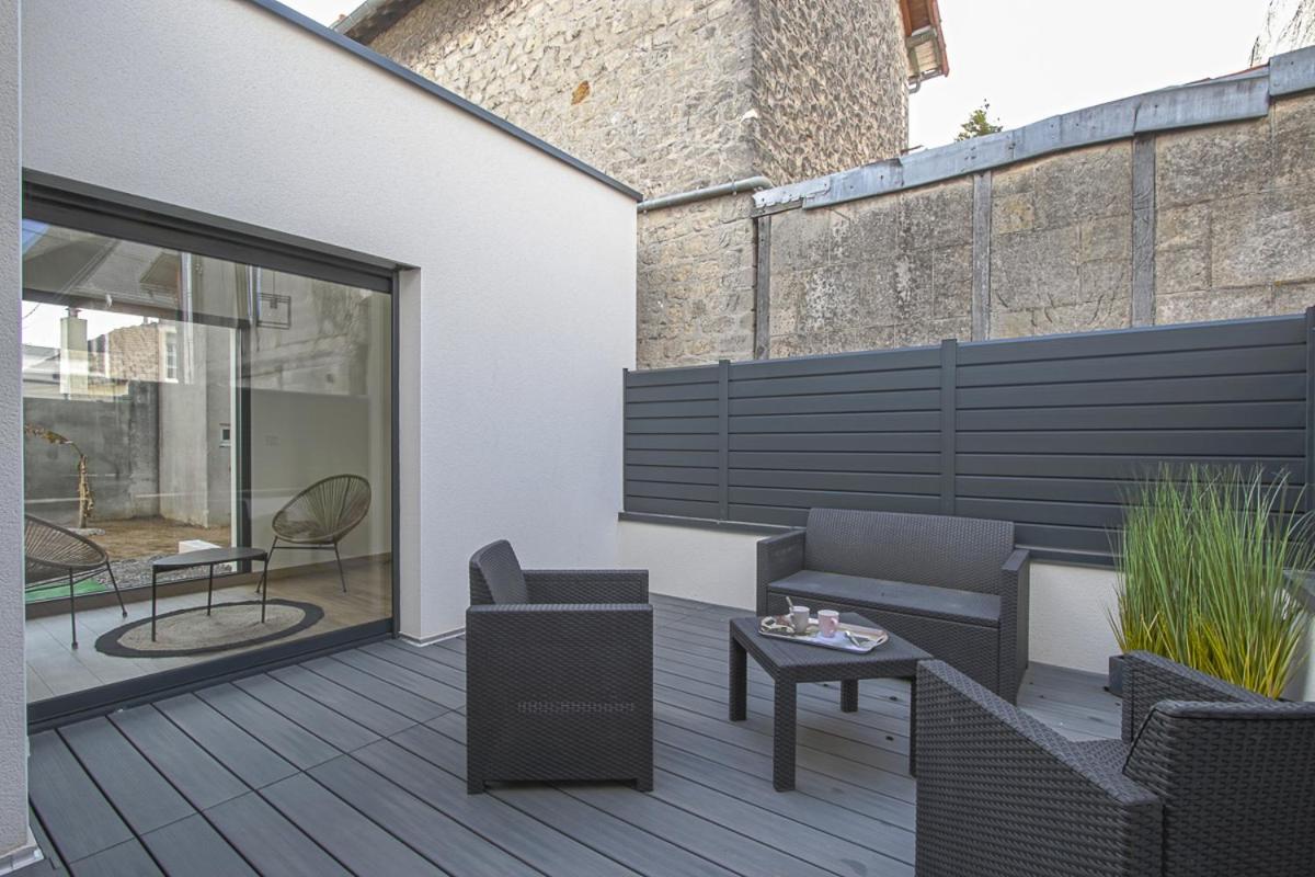Quijote, Maison Moderne Avec Terrasse A Caen Eksteriør bilde