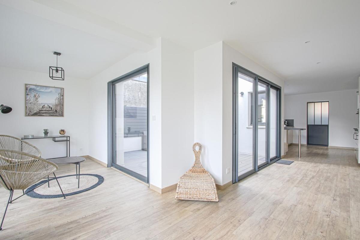Quijote, Maison Moderne Avec Terrasse A Caen Eksteriør bilde